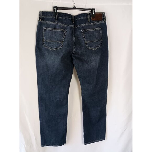 Boden Men’s Button Fly Straight Leg Jeans Blue Size 38x32 100% Cotton - Picture 6 of 6